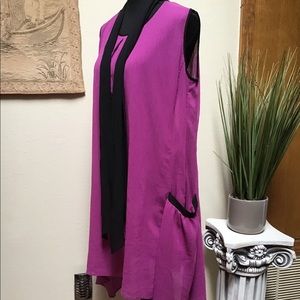 Simon Changa Purple Dress